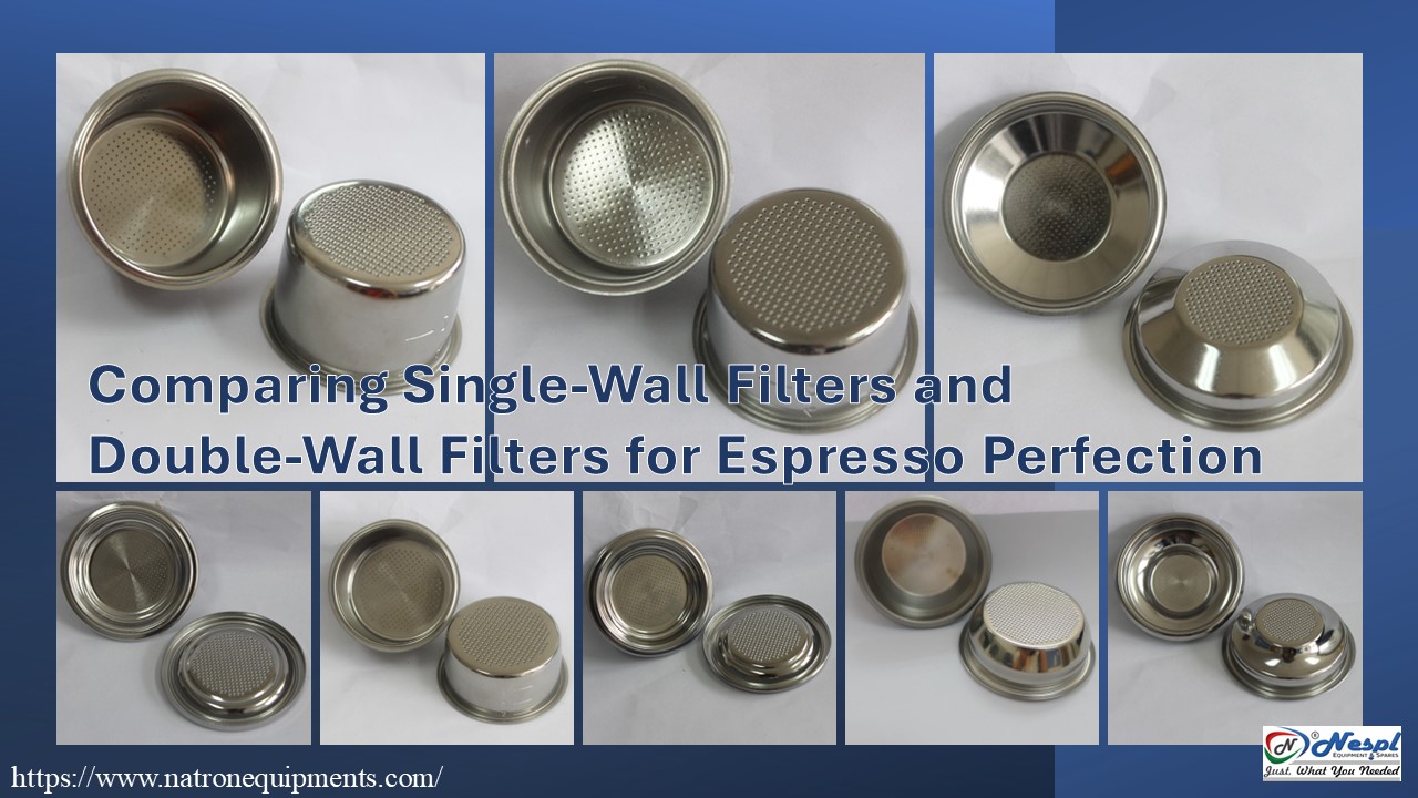 Espresso Coffee Filters Single & Double Wall Filters